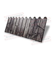 Профнастил фигурный C8 - 0,45 Print Elite King Stone.