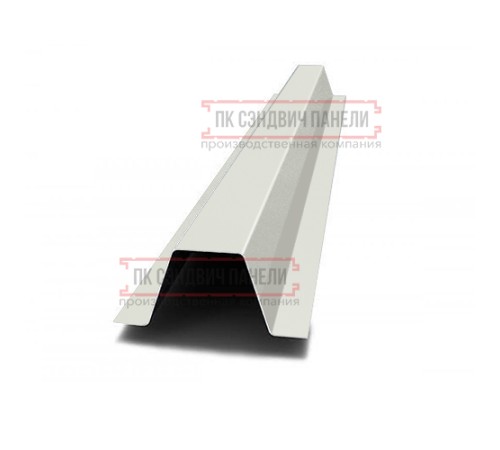 Омега профиль Гнутый 60-2.5 RAL9003 Полиэстер
