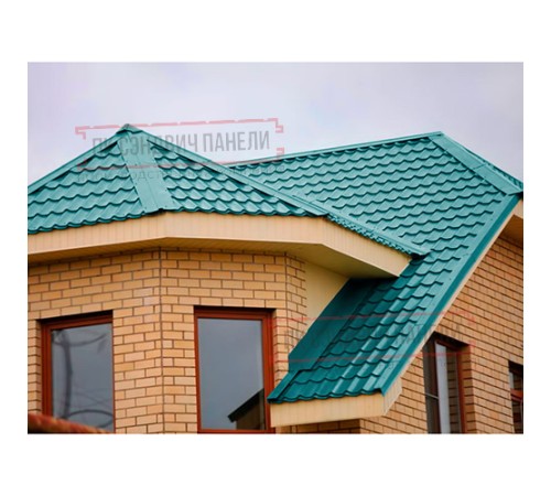 Планка примыкания верхняя 140х90х2000 ПЭ-5021-0.45