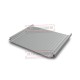 Кликфальц Pro Gofr 0,5 Satin RAL9006 бело-алюминиевый с пленкой на замках
