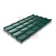 Металлочерепица Камея RAL6005 Quarzit lite-0.5