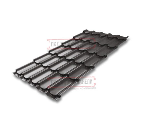 Металлочерепица Квинта плюс RR32 Satin Мatt-0.5