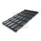 Металлочерепица Квинта плюс RAL7016 Velur-0.5