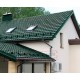 Металлочерепица Квинта плюс 3D RAL6005 Quarzit-0,5