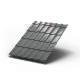 Металлочерепица Ламонтерра RAL7005 Полиэстер-0.45