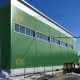 Сэндвич панели гладкие с пенополистиролом, ширина 1200 мм, толщина 10 мм, 0.5/0.5, RAL6002