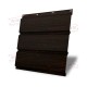 Софит металлический без перфорации 0,45 Print Elite с пленкой Coffee Wood