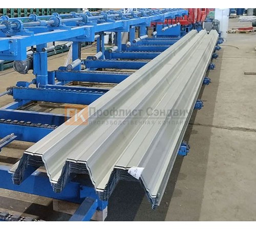 Профнастил Н153-840 RAL7004 Полиэстер-0,7