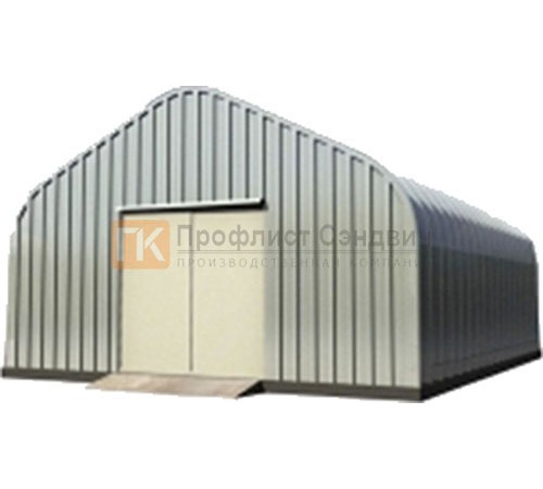 Сборно разборный ангар модель A 12.2x5.3, 3.6x3.6, 3.0