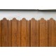 Профнастил фигурный С20 - 0,45 Окрас - Б, Print Elite Choco Wood.