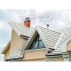 Планка ендовы верхняя 76х76х2000 Norman Ral9002-0.5