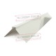 Планка конька плоского 150х150х2000 Norman ПЭ-9002-0.5