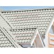 Планка конька плоского 150х150х2000 Norman ПЭ-9002-0.5