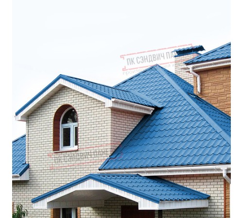 Планка примыкания нижняя 250х122х2000 ПЭ-5015-0.45