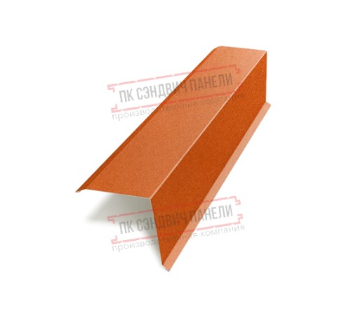 Планка торцевая 95х120х2000 AGNETA-CopperCopper-0.5