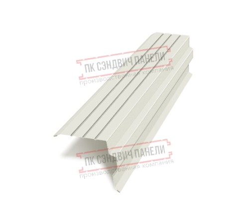 Планка торцевая 90х115х2000 Norman ПЭ-9003-0.5