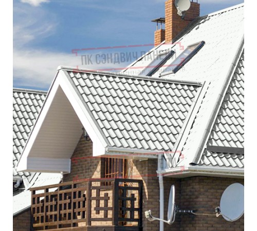 Планка угла наружного 115х115х2000 PURMAN-9010-0.5