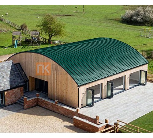 Продольно гнутый фальц гладкий 0,5 RAL 6005 Quarzit
