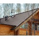 Кликфальц Line 0,5 Velur RAL8017 шоколад с пленкой на замках