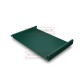 Кликфальц 0,5 PurLite Мatt RAL6005 зеленый мох с пленкой на замках