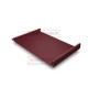 Кликфальц GL 0,5 Velur RAL3005 красное вино с пленкой на замках