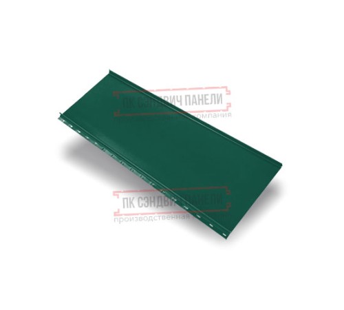 Кликфальц mini 0,5 Velur RAL6005 зеленый мох с пленкой на замках