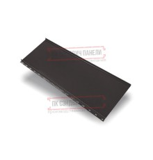 Кликфальц mini 0,5 Satin RR32 темно-коричневый с пленкой на замках