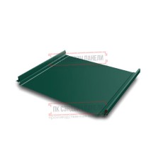 Кликфальц Pro 0,5 Velur RAL6005 зеленый мох с пленкой на замках