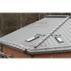 Кликфальц Pro 0,5 Satin RAL9006 бело-алюминиевый с пленкой на замках