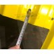 Продольно гнутый профнастил для укрытий конвейеров Н60ПГ-902, 0,7, нержавеющий