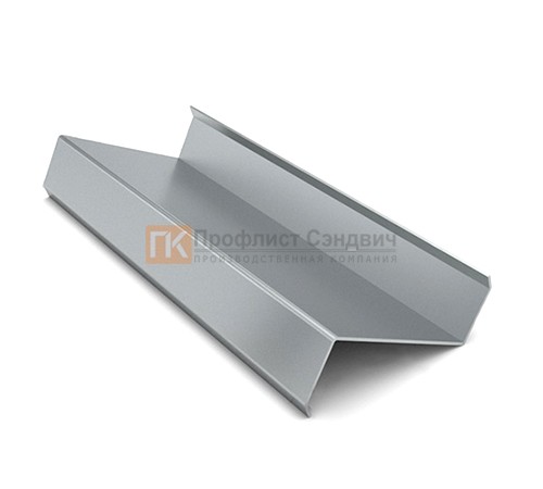 Z-образный профиль 200x55x3000-4,0 мм, оцинкованный