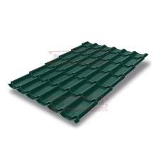 Металлочерепица Классик RAL6005 Quarzit-0,5