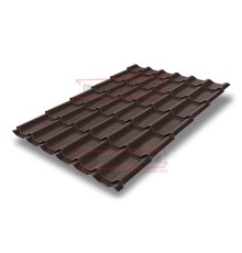 Металлочерепица Классик RAL8017 Полиэстер-Matt-0,4
