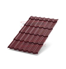 Металлочерепица Макси RAL3005 PURMAN-0.5