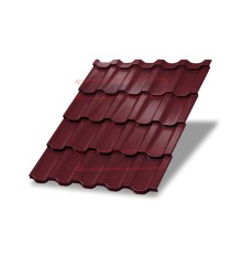 Металлочерепица Трамонтана-XL RAL3005 Viking E-0.5