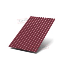 Профилированный лист МП18х1100 Пластизол RAL-Р363-0.5