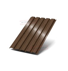 Профнастил МП35-1035 ECOSTEEL_MA-МореныйДуб-0.5