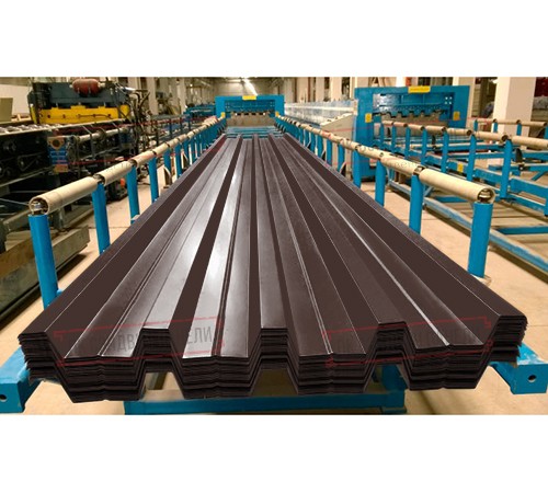 Профилированный лист Н60-845, Пурман RAL-8017-0.5