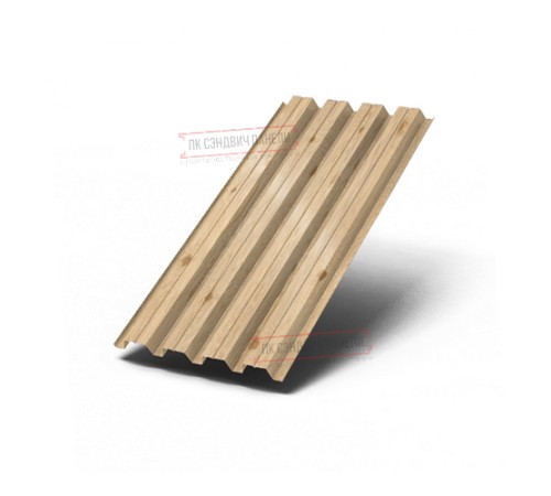 Профилированный лист Н60-845, ECOSTEEL_MA-Сосна-0.5