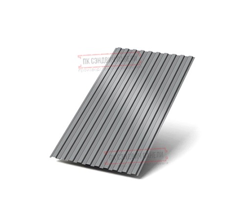 Профилированный лист С8х1150 Norman RAL7004-0.5