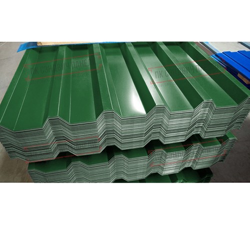 Профилированный лист С44-1000 Полиэстер RAL6002-0.7