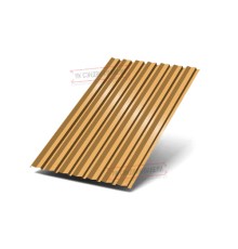 Профилированный лист С-15-1190-0.5 (с гранью) (Rooftop Matte) RAL 1034