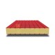 Сэндвич панели без замков с пенополиизоциануратом, ширина 1200 мм, толщина 120 мм, 0.5/0.5, RAL3020