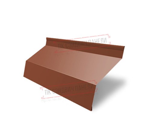 Ламель жалюзи Milan new 0,45 Drap RAL 8004 терракота