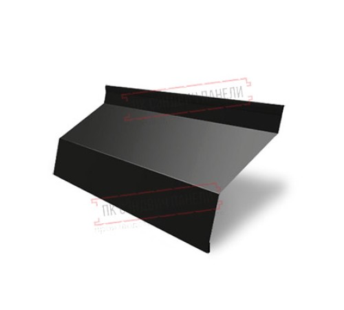 Ламель жалюзи Milan 0,45 Drap RAL 9005 черный