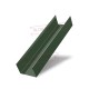 Стойка жалюзи Milan,Tokyo 0,5 Velur RAL 6020 хромовая зелень
