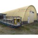 Профнастил H112ПГ-0.75, для бескаркасных ангаров, Полиэстер RAL 1014
