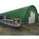 Профнастил H112ПГ-0.75, для бескаркасных ангаров, Полиэстер RAL 6002