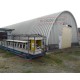 Профнастил H112ПГ-1.2, для бескаркасных ангаров, Полиэстер RAL 9006