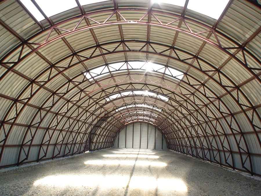 Арочные панели для кровли